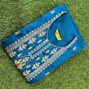 Side Open Top Patch Work Violet-1001