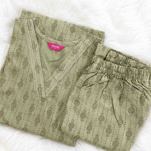 Co-Ord Set Mustard Yellow