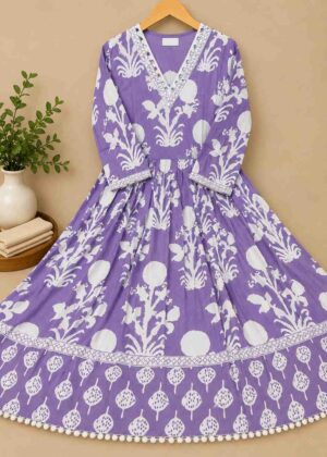 Unbelievable Cotton Short Umbrella Kurti-HIFI105