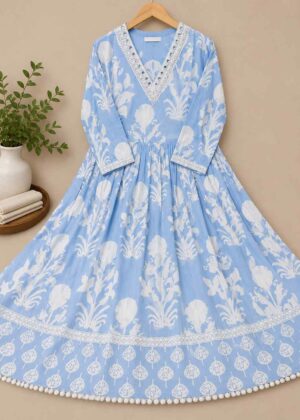Unbelievable Cotton Short Umbrella Kurti-HIFI104