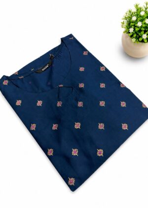 Trending Zora Premium Silk Kurti with Side Pocket-HIFI155
