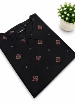 Trending Zora Premium Silk Kurti with Side Pocket-HIFI143