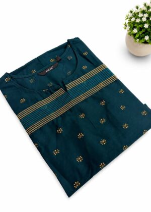 Trending Zora Premium Silk Kurti with Side Pocket-HIFI151