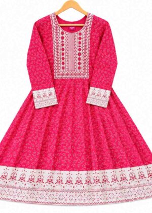 Elegant Ethnic Rayon Printed Kurti-HIFI301