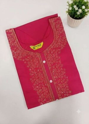 Premium Side Open Kurti with Sequence & Beads Work-HIFI214