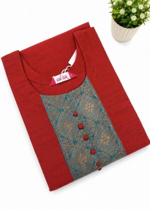Beautiful Traditional Side Open Kurti-HIFI179