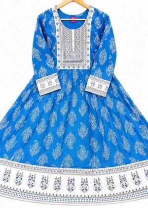 Elegant Ethnic Rayon Printed Kurti-HIFI287