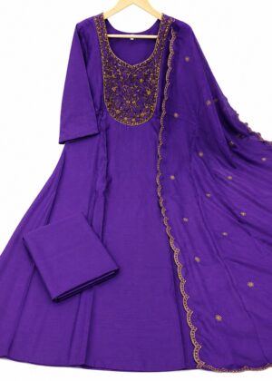 Premium Vichithra Silk Feeding Kurti with Shawl  – HIFI250