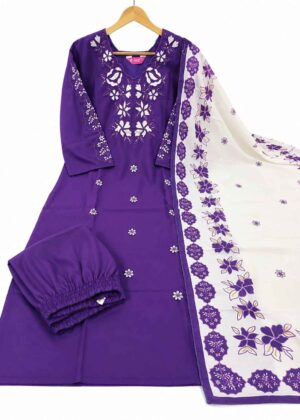 Ethnic Charm Roman Silk 3 piece set-HIFI385