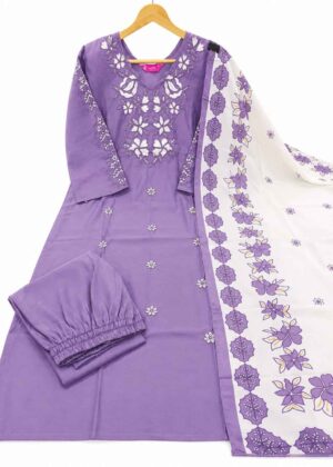 Ethnic Charm Roman Silk 3 piece set-HIFI388